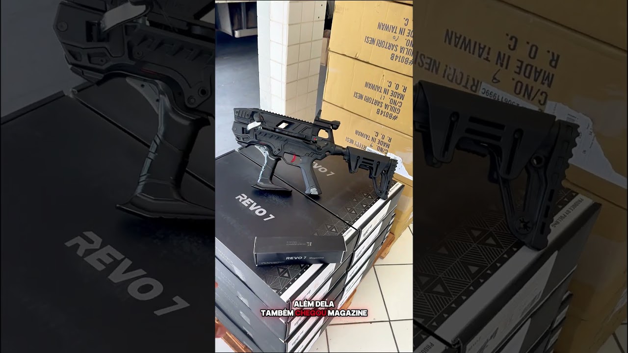 Todo mundo pediu e ela chegou: Revo 7 disponível com magazines