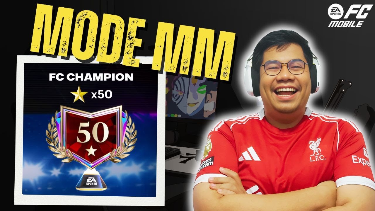 SEMINGGU UDAH BINTANG 50 MODE MANAGER, GINI CARANYA! 😎 #eafcmobile #gaming