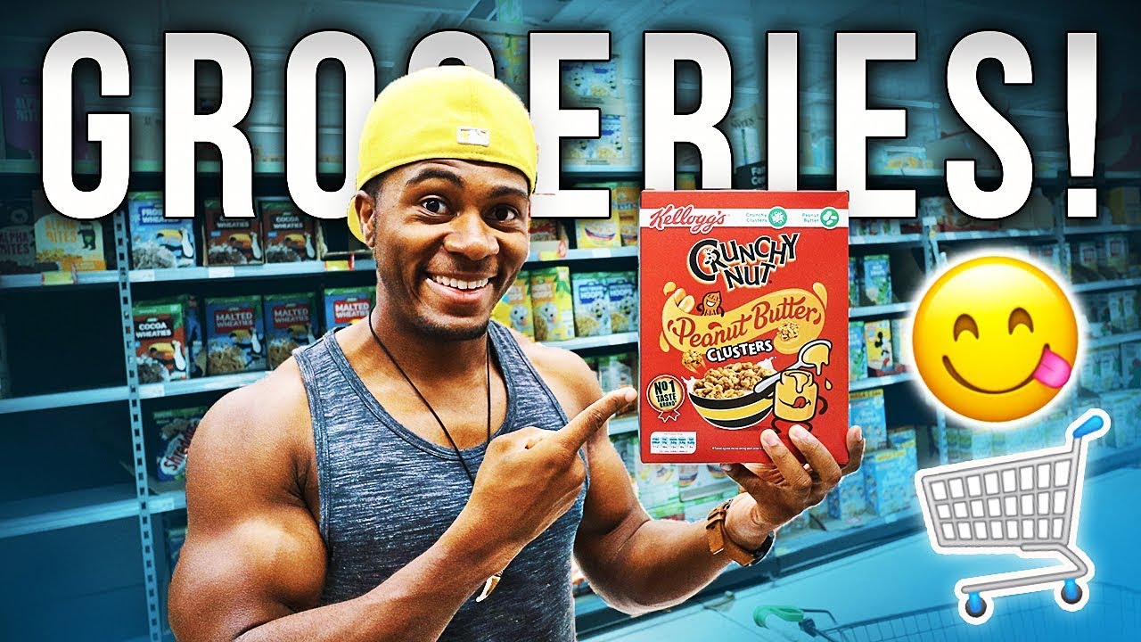 What I Buy To Get Shredded | My Grocery Shopping Essentials!