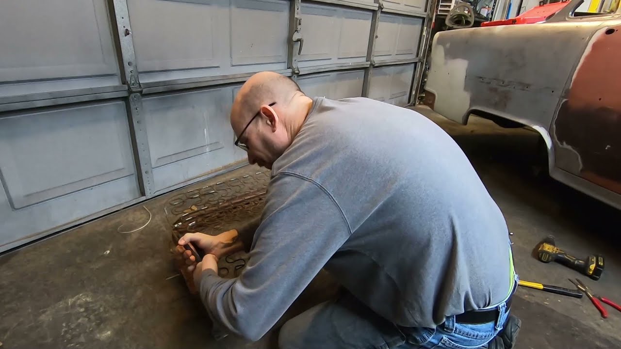 Old video clips of parts for 1955 Chevrolet