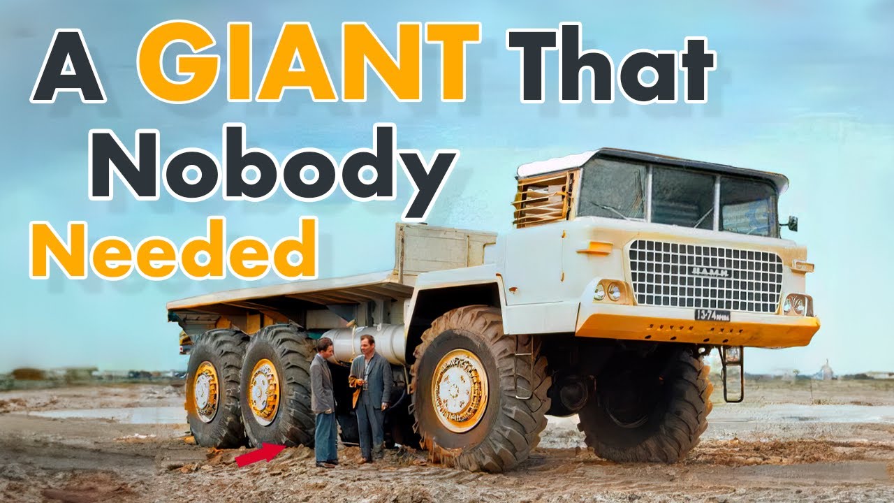 Советский гигант, который не смог найти свою цель для существования ▶ История НАМИ-076 