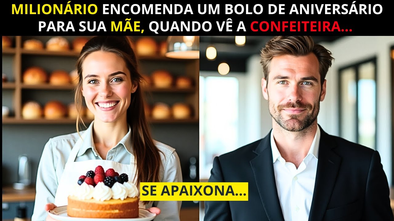 MILIONÁRIO PEDE UM BOLO PARA SUA MÃE… E SE ENCANTA AO CONHECER A CONFEITEIRA
