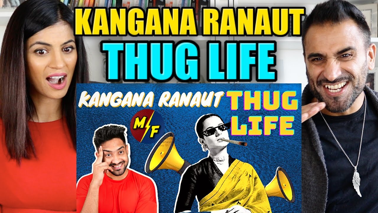 ULTIMATE KANGANA RANAUT THUG LIFE REACTION!! | THUGESH | Magic Flicks