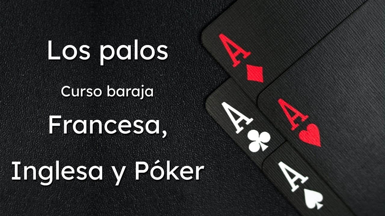 Significado de Los Palos - Curso de baraja Francesa, Inglesa y Póker. 🃏 CURSO de CARTOMANCIA