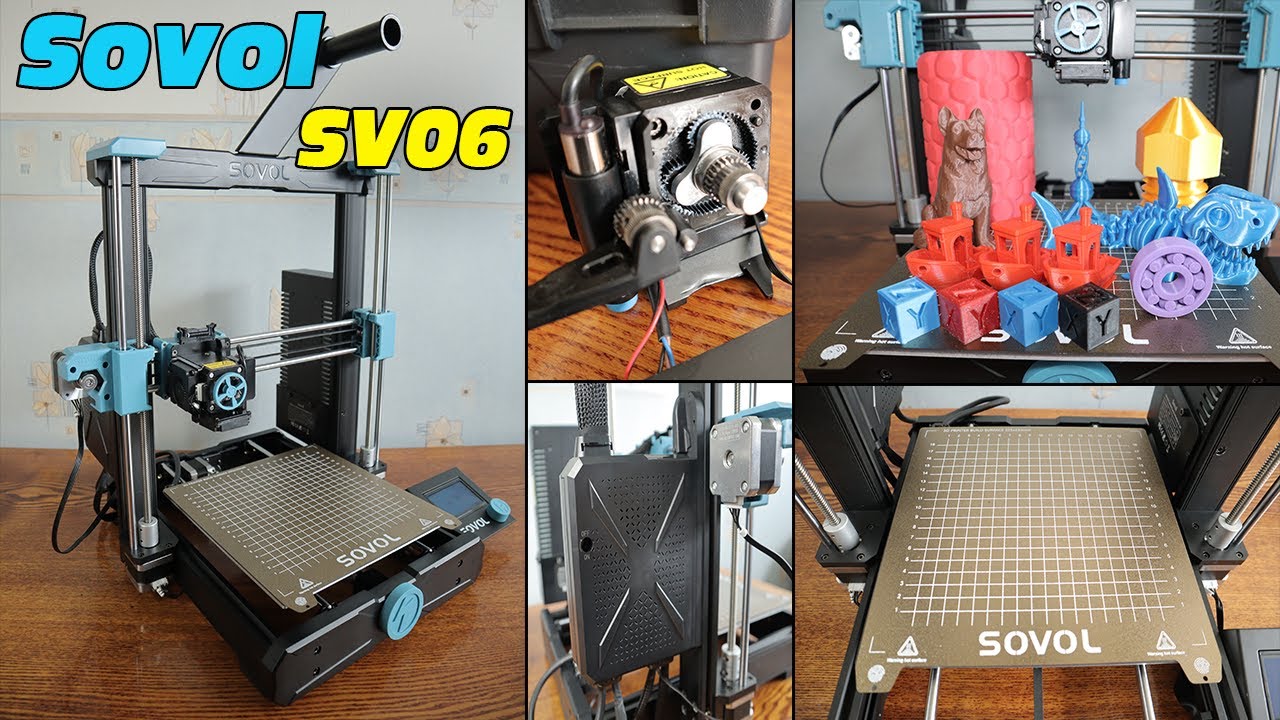 Sovol SV06 3D Printer - Assembly Testing Review