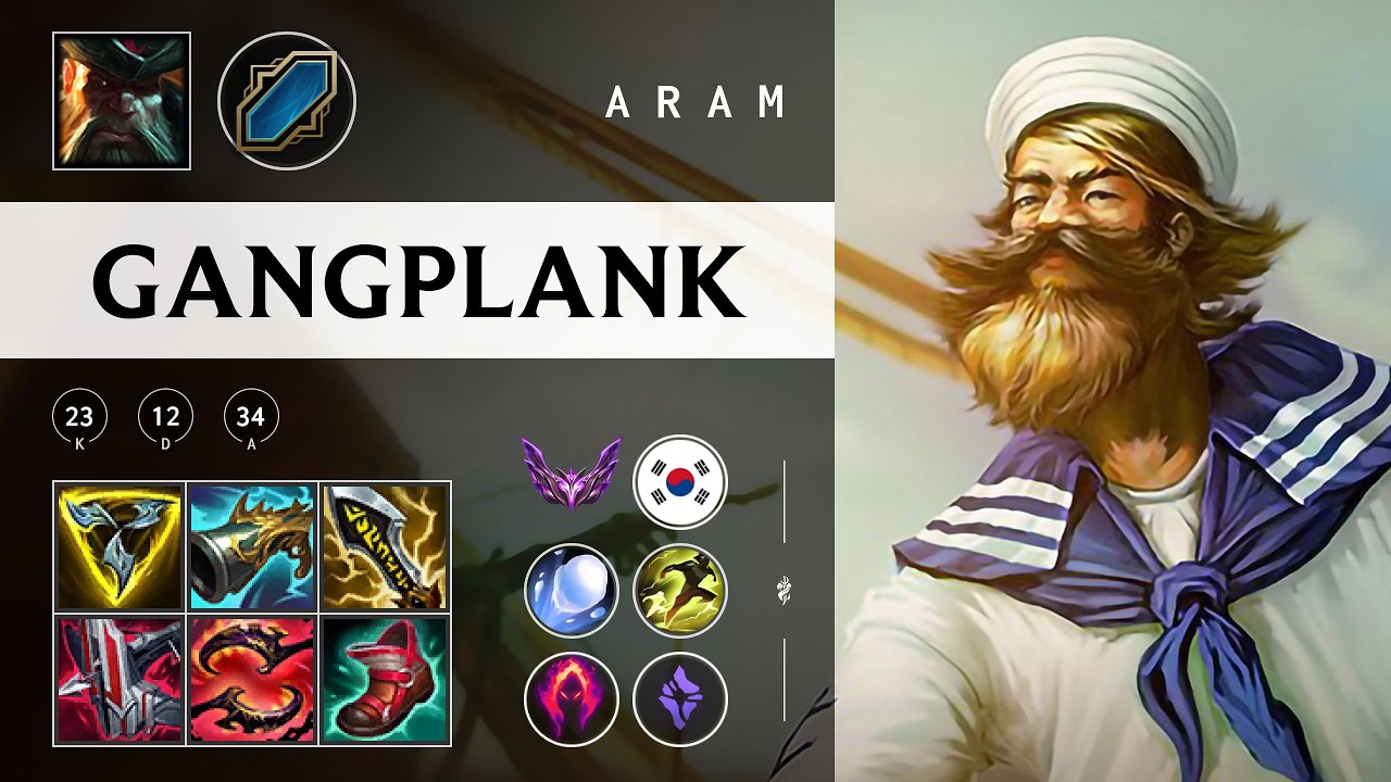 Gangplank ARAM - KR Master Patch 26.03