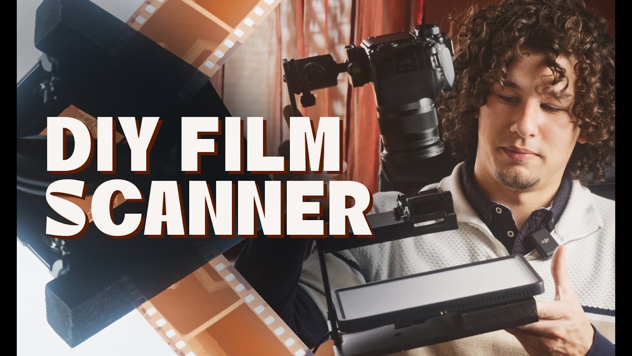 How I made my own DIY Film Scanner with a DSLR Camera!