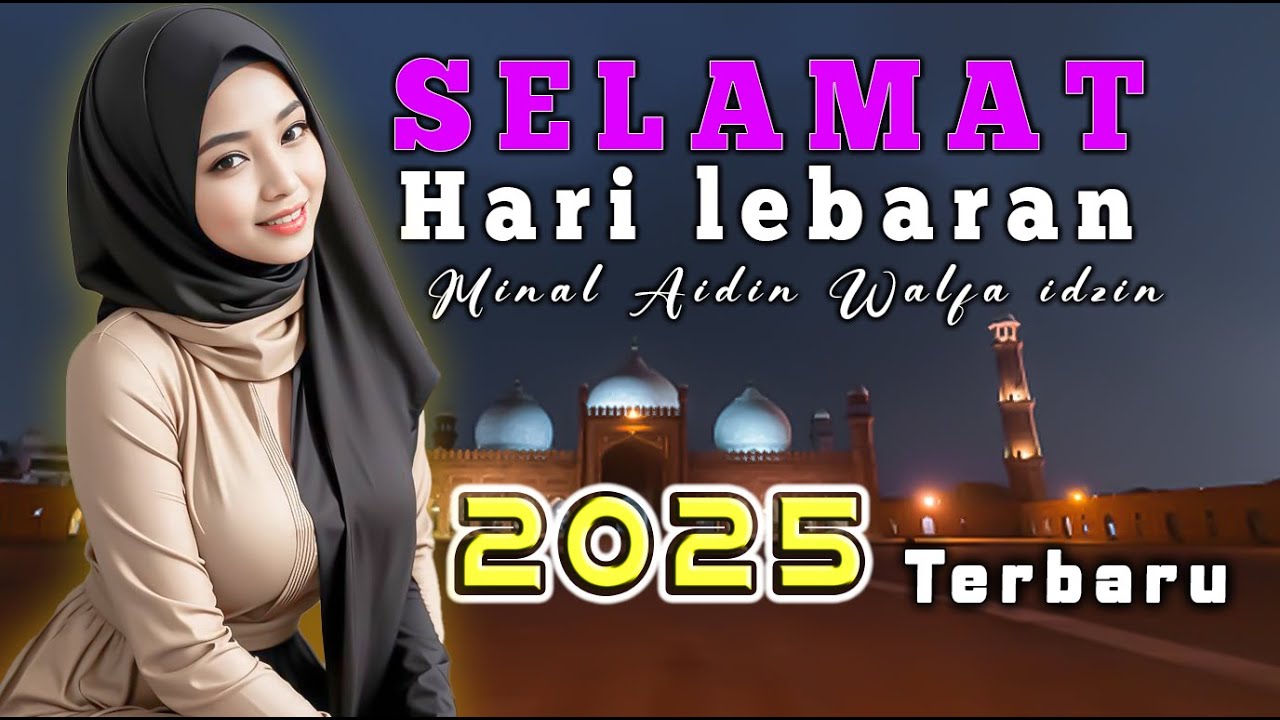 SELAMAT HARI LEBARAN MINAL AIDIN WALFAIDZIN  - MY SANAKY || LAGU HARI RAYA REMIX TERBARU