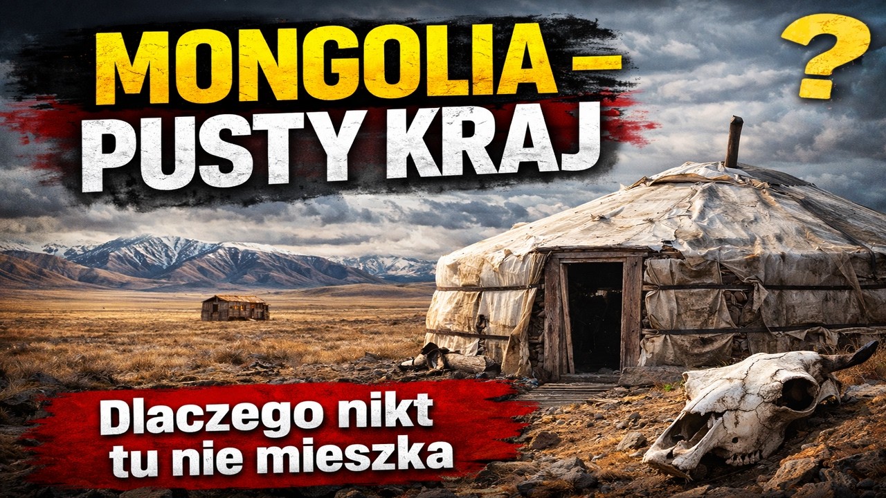 Mongolia – PUSTY KRAJ! Dlaczego nikt tu nie mieszka?
