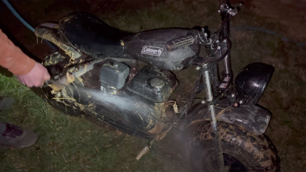 How To Wash a Coleman Minibike