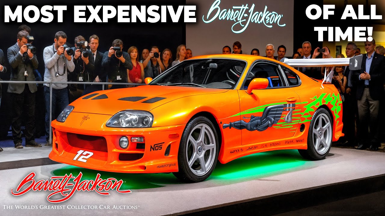 100 Most Expensive Cars Ever Sold At Barrett Jackson