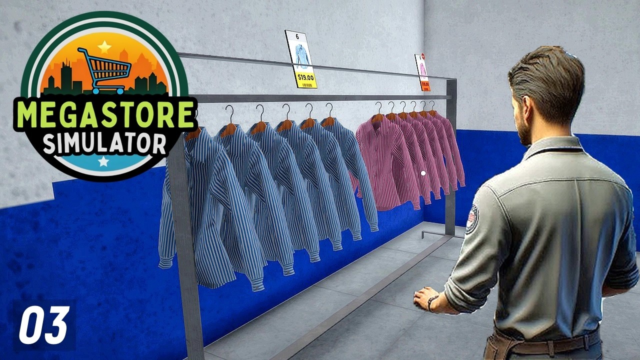 Megastore Simulator - Продажа ИГРУШЕК и ОДЕЖДЫ.  Второй КАССИР # 3