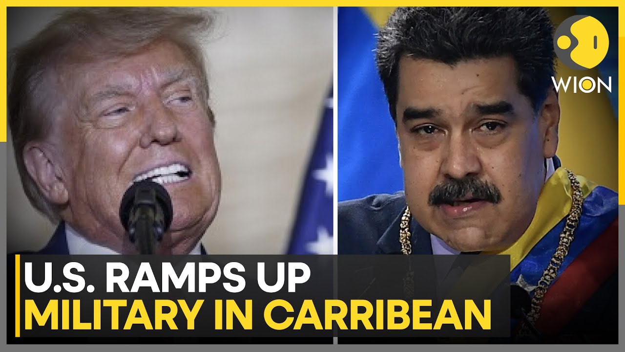 US-Venezuela Tensions: US Military Aircraft Spotted at Naval Base in Puerto Rico | WION News