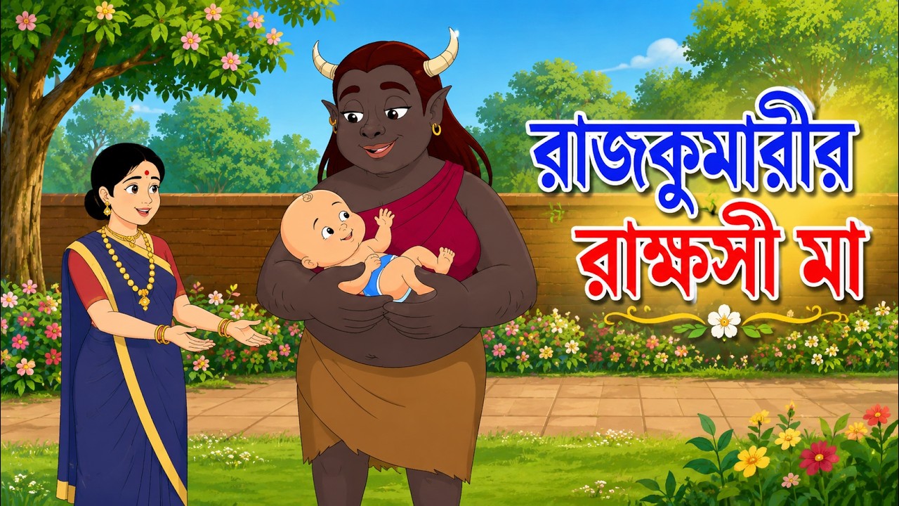 রাজকুমারীর রাক্ষসী মা | Bengali Fairy Tales Cartoon | Rupkothar Bangla Golpo | Thakumar Jhuli