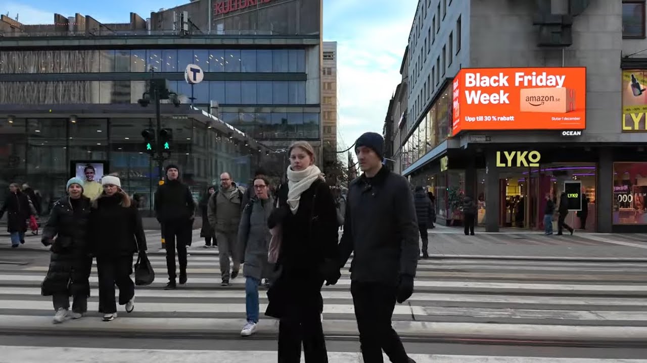 Inconic Winter Stroll City Centre 🇸🇪