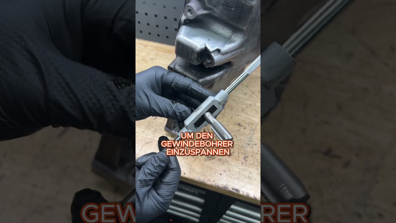 #&Ouml;lwanne Gewinde reparieren - mit diesem Trick! #schrauber