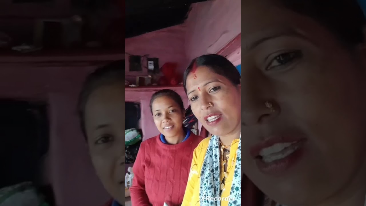 Aaj Gayi Ma Ghas kaatne Didi ke vahan💗
