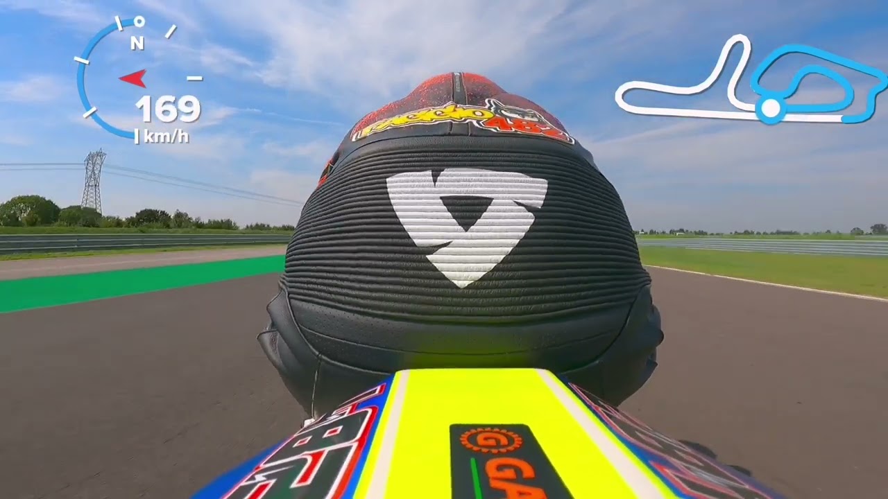 Cremona Circuit Kawasaki zx6r 2010 Turno veloci