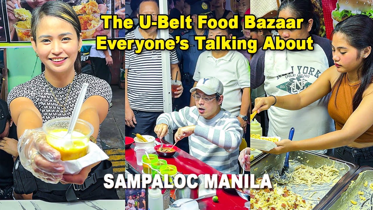 Crowds Go Crazy for U-Belt’s Biggest Food Bazaar! Fusion Alley Food Hub | Sampaloc Manila