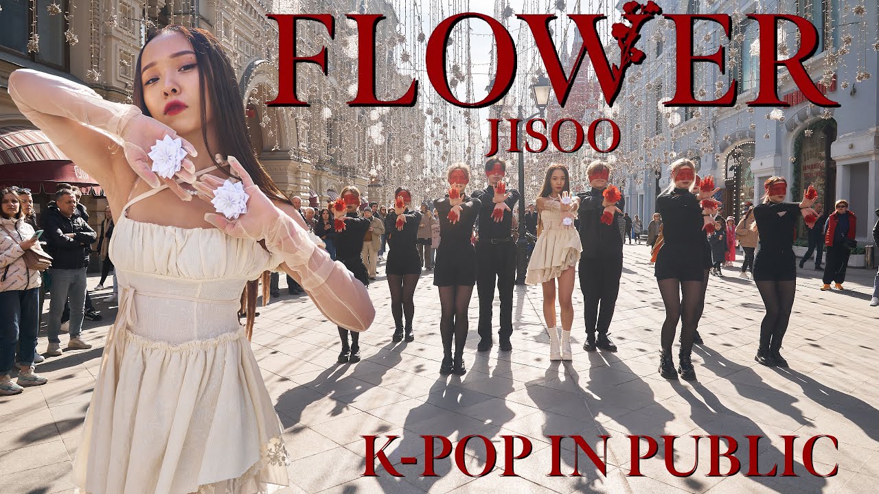 [4K] [KPOP IN PUBLIC | ONE TAKE] JISOO - ‘꽃(FLOWER)’ | 커버댄스 Dance Cover | JEWEL