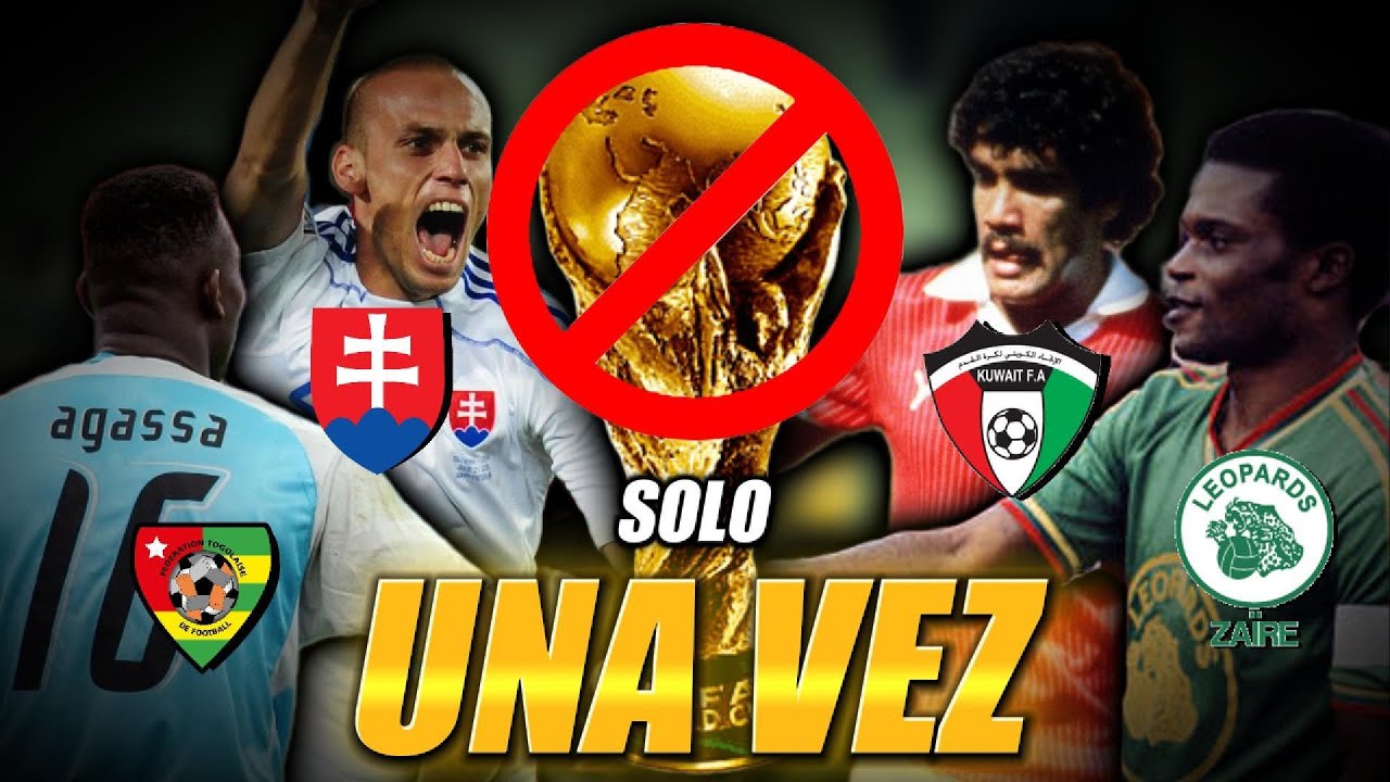 TODAS las SELECCIONES que PARTICIPARON solo UNA VEZ en el MUNDIAL |  ¿Cómo les fue? 🤔