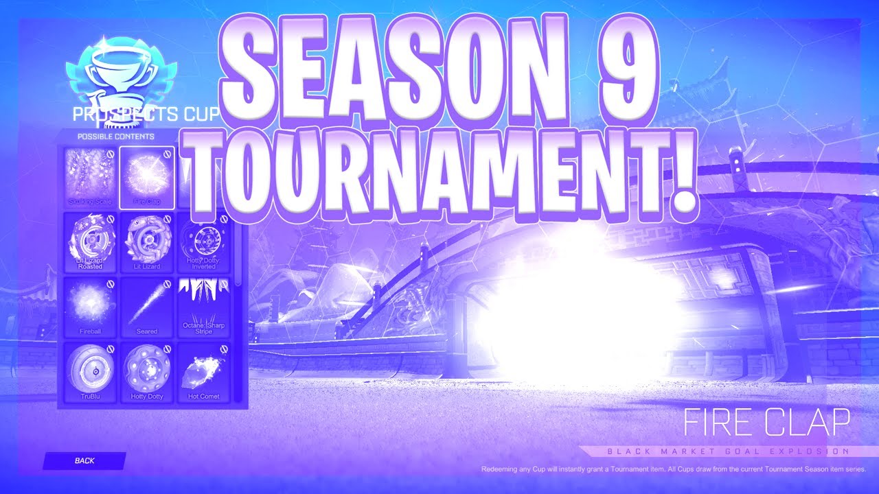*NEW* Season 9 Tournament Rewards Showcase! (Rocket League Season 9 Update)