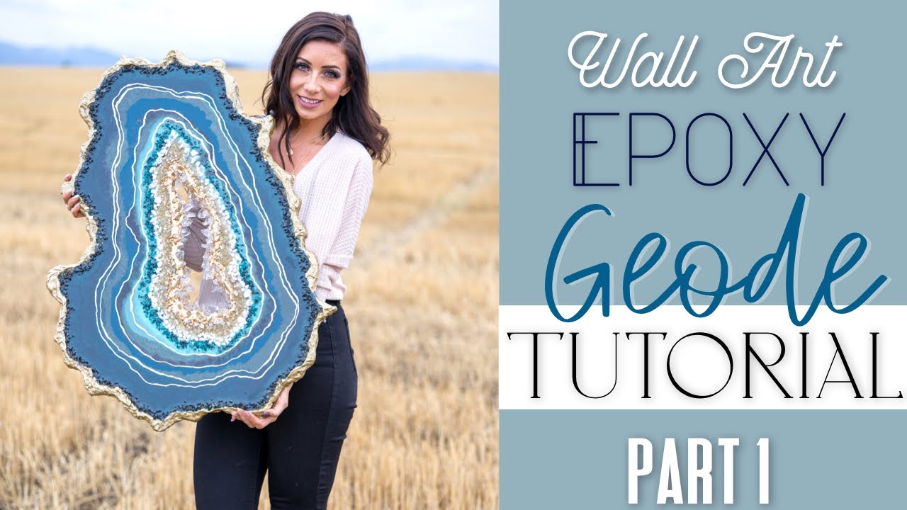 EPOXY GEODE TUTORIAL PART 1: Building, Preping, and Painting!