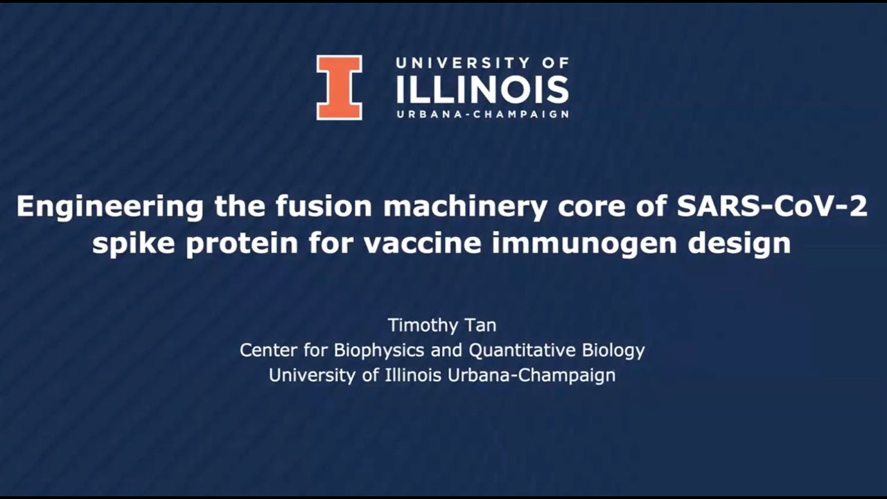 Engineering SARS-CoV-2 spike protein for vaccine immunogenicity design - Timothy Tan
