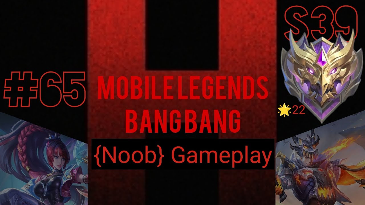 Mobile Legends: Bang Bang {NOOB GAMEPLAY} - 65 Hanabi, Using her new Golden Month Skin!