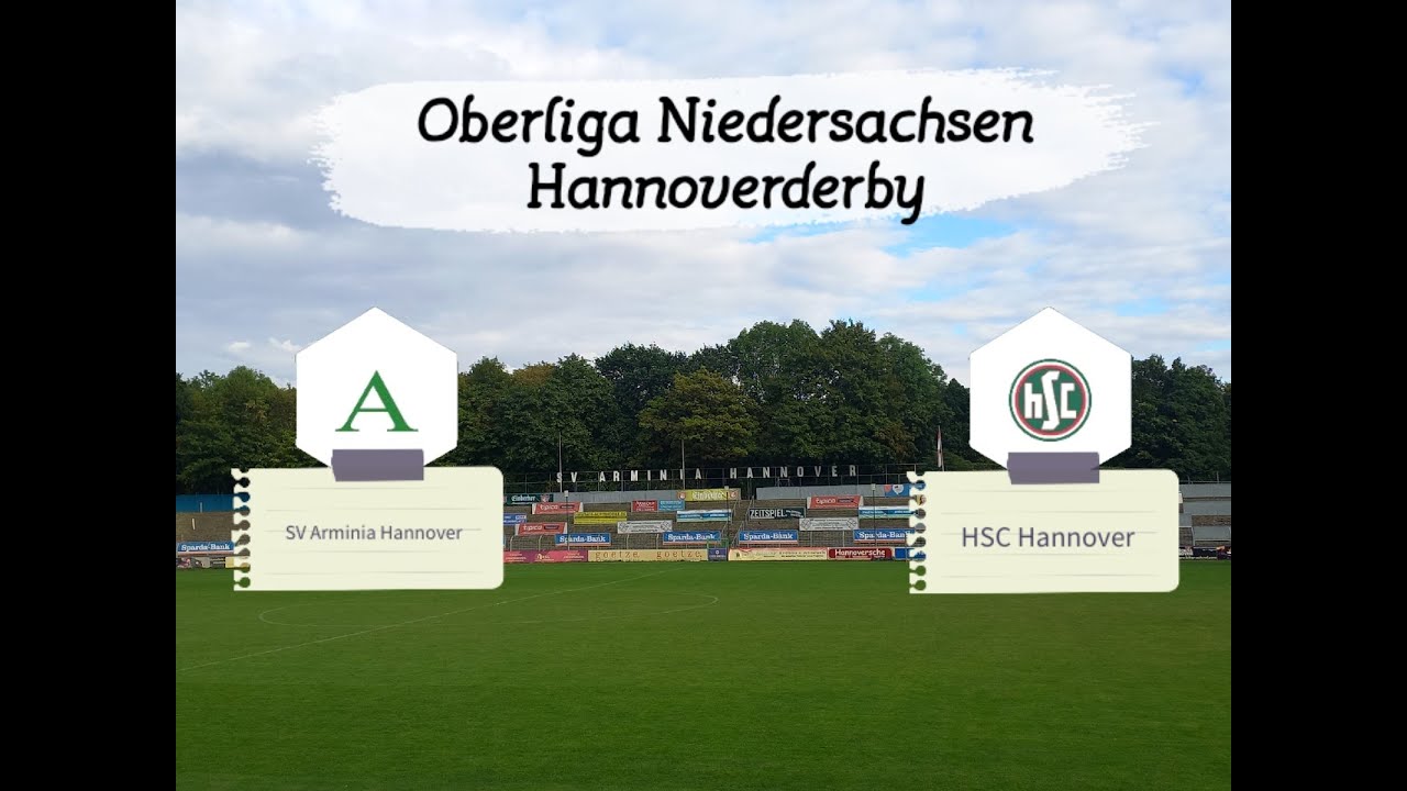 Oberliga Hannoverderby SV Arminia Hannover vs HSC Hannover