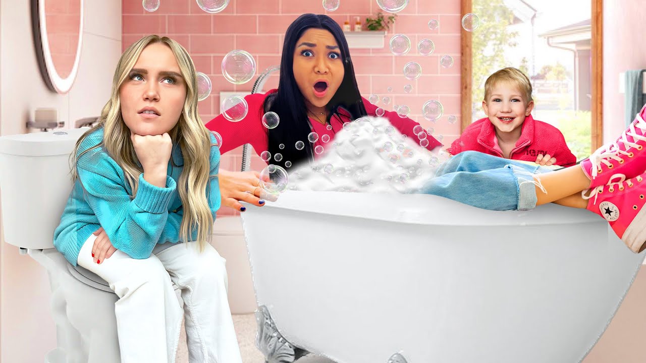 ПОСЛЕДНИЙ, КТО ВЫХОДИТ ИЗ ТУАЛЕТА! С 10 ДЕТЬМИ?! 🛁