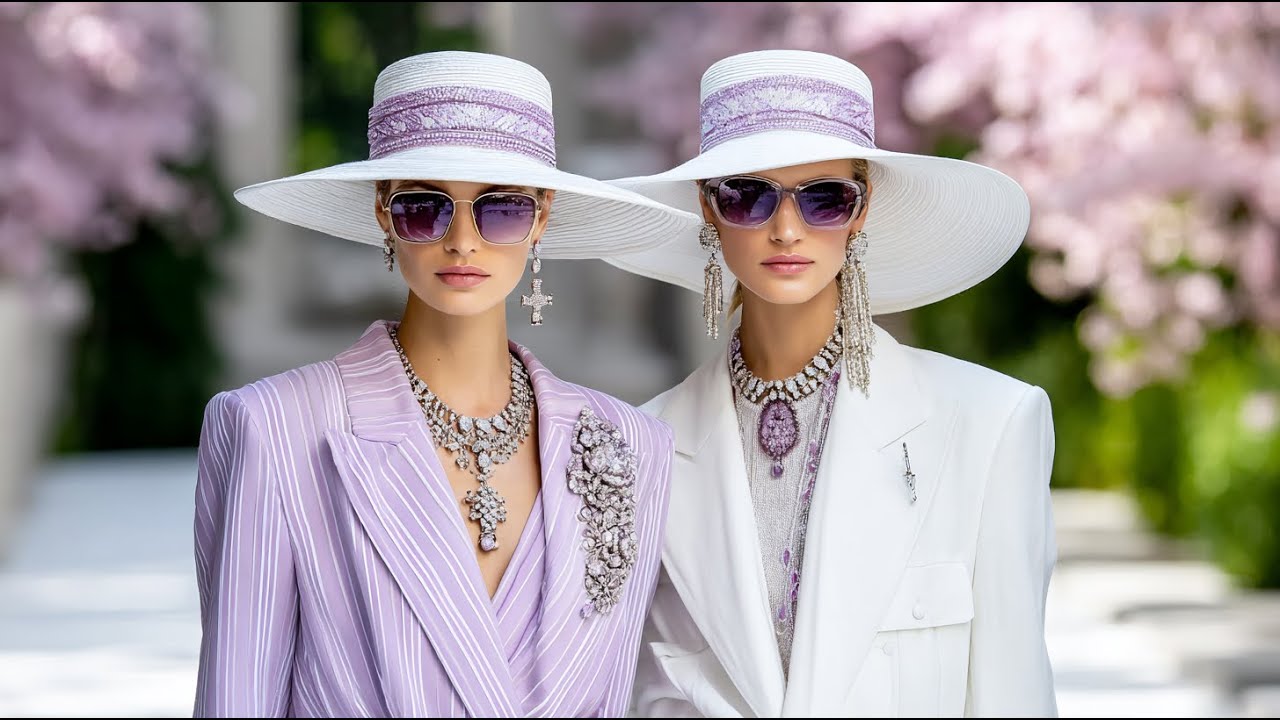 Ralph Lauren Spring Summer 2026 Soft Lavender & Ivory – Refined Summer Elegance for Women