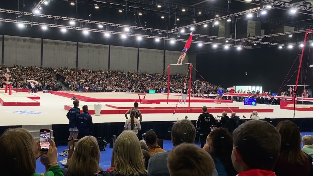 Max whitlock high bar - 2023 british gymnastics championships - MAG Senior AA