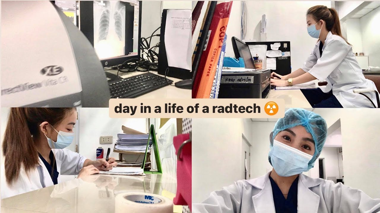 a day in a life of a radtech ☢️⛅️ -love,domi