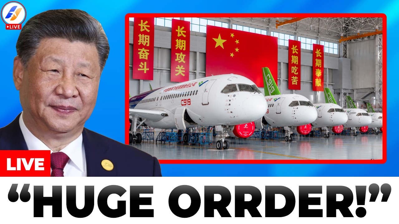 You WON'T Believe Who Just Bought China's New C919 (LIVE)