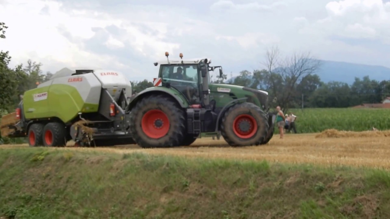 FENDT 936 & CLAAS QUADRANT 5300 Fine Cut BIG BALERS