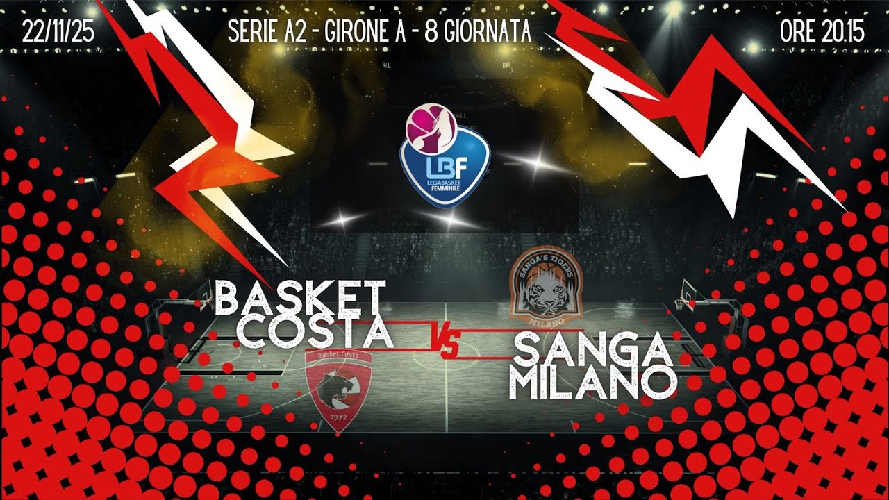 CLV-Limonta Costa Masnaga - Repower Sanga Milano - Serie A2 Femminile Girone A