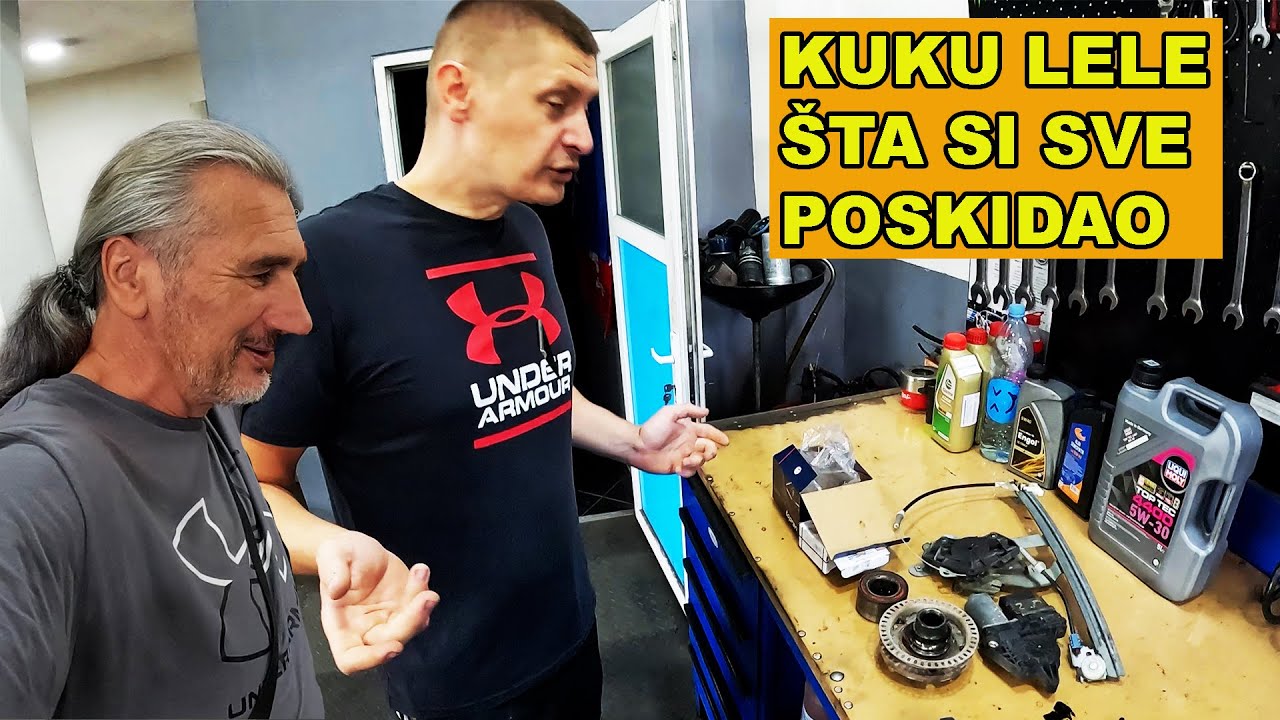 Škodilak na popravci kod majstora Amira Zeke