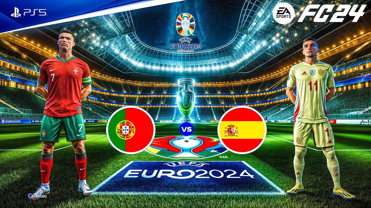 FC 24 - Portugal vs. Spain | UEFA EURO 2024 FINAL | PS5™ [4K60]