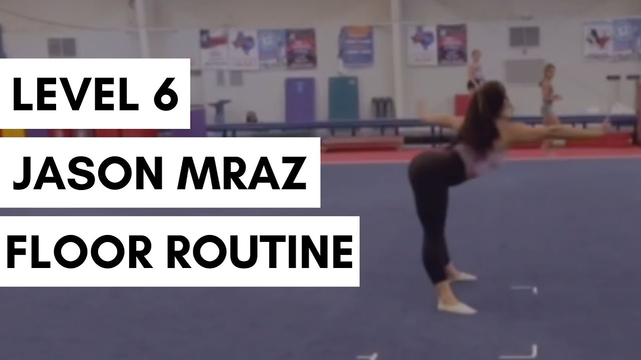Jason Mraz Gymnastics Floor Routine | Taylor Krippner