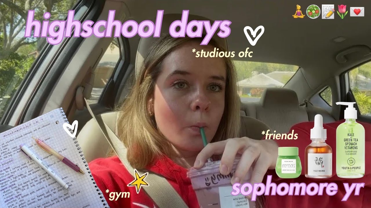 spend a school week w/ me ♡ || class, studying, shopping, gym + more 🌴🌟💝
