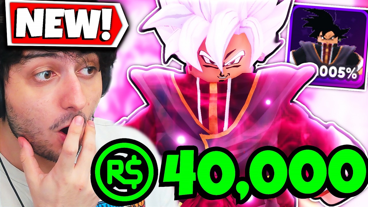 Как получить универсального Гоку Блэка с вероятностью 0,005% в Roblox Universal Tower Defense!