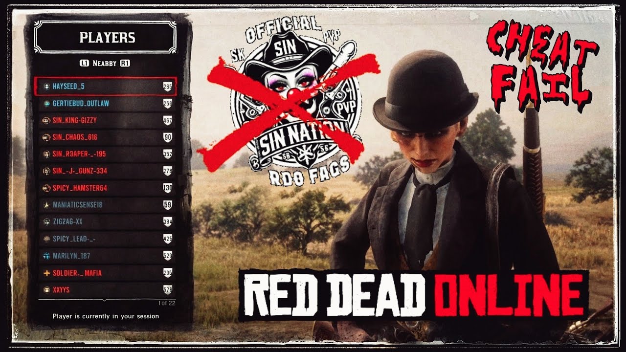 Fighting SIN Trash Cheaters Episode 2 Red Dead Online PVP 