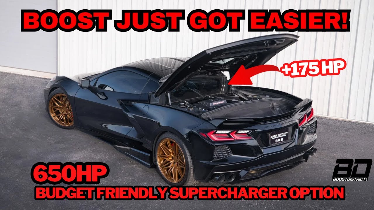 САМЫЙ ДЕШЁВЫЙ нагнетатель C8! LT2 мощностью 650 л.с. теперь доступен для установки или самостояте...