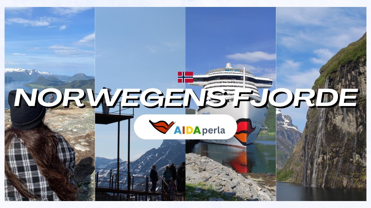Norwegens Fjorde ab Hamburg || AIDAperla || Vlog Reisevideo