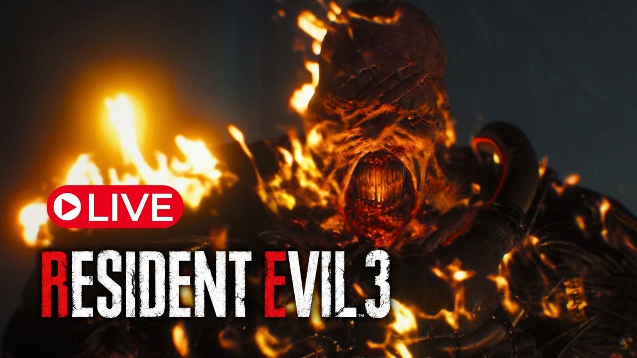 LIVE: Resident Evil 3 Remake | Nemesis Is Hunting Us | Part 2