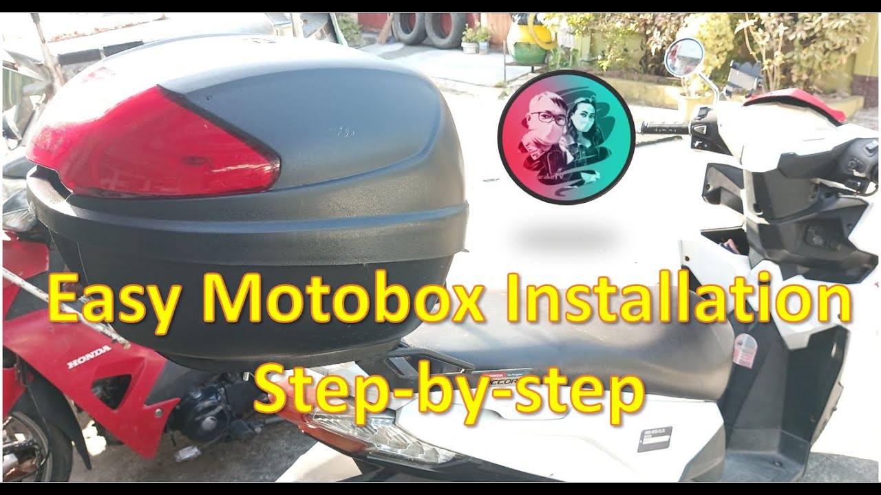 Motobox | Topbox Installation | Step-by-step