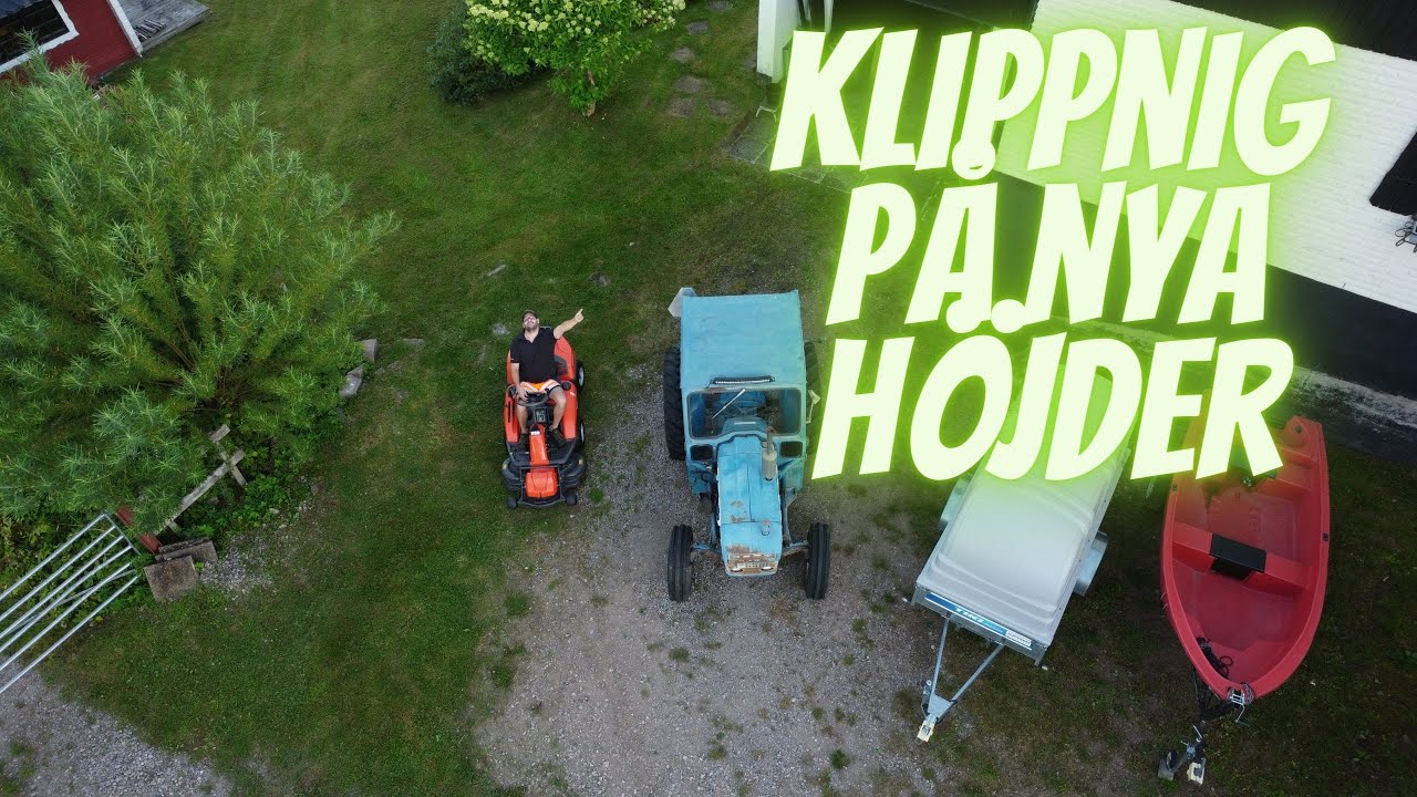 Klipper gräs på nya höjder