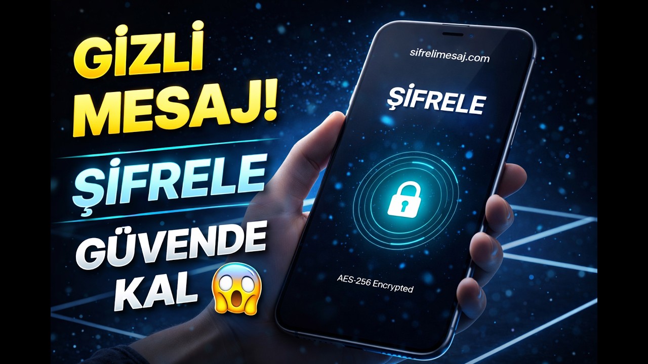 Şifreli Mesaj Gönderme Rehberi