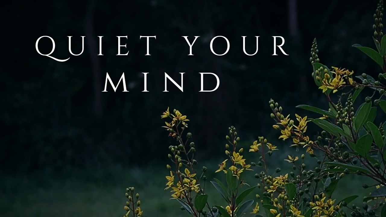 When Your Mind Won’t Stop | Christian Music for Overthinking (1 Hour)